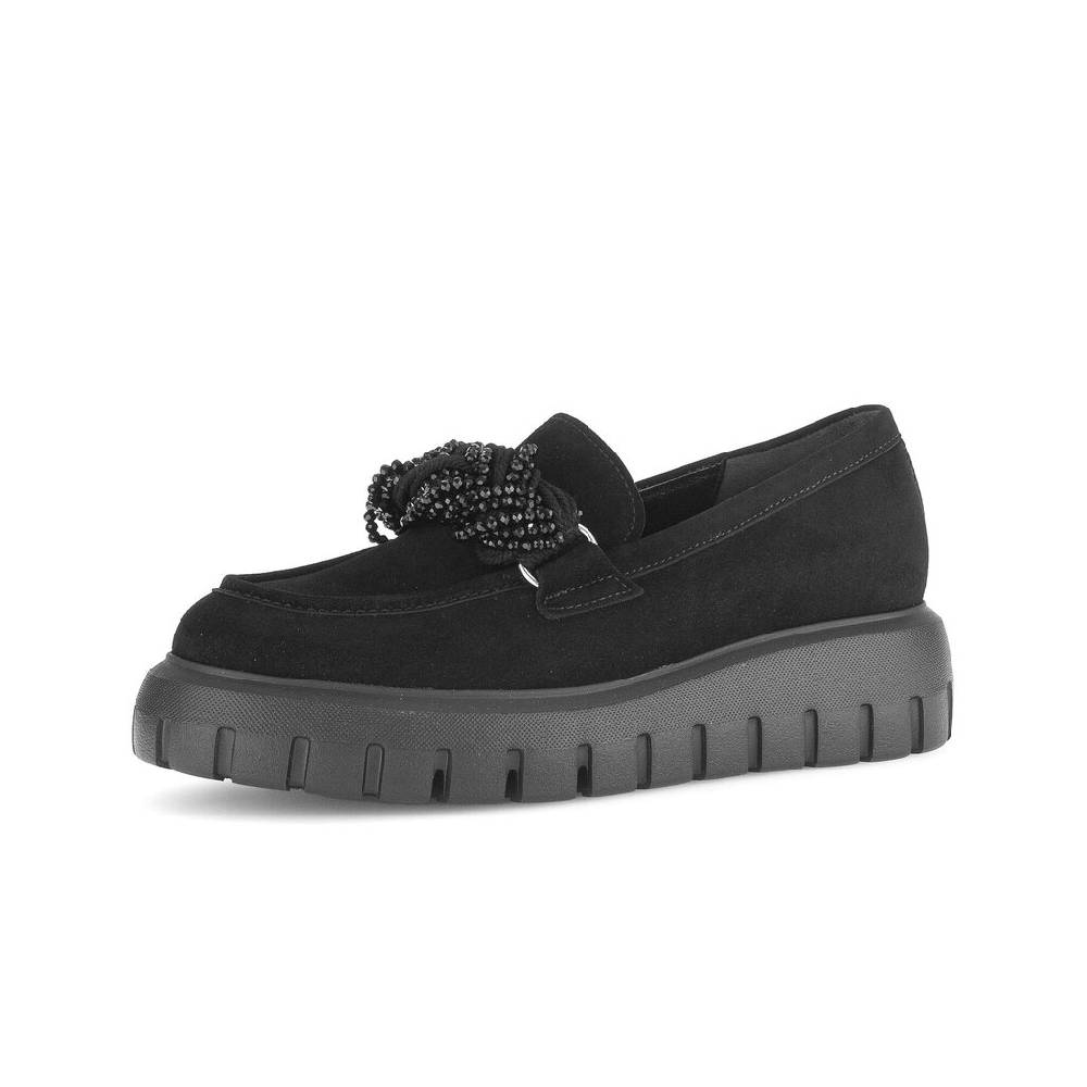 Pius Gabor Loafer schwarz Flash Sale