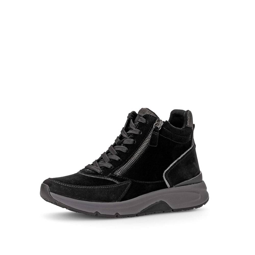 Pius Gabor Sportliche Stiefelette schwarz Begrenztes Angebot