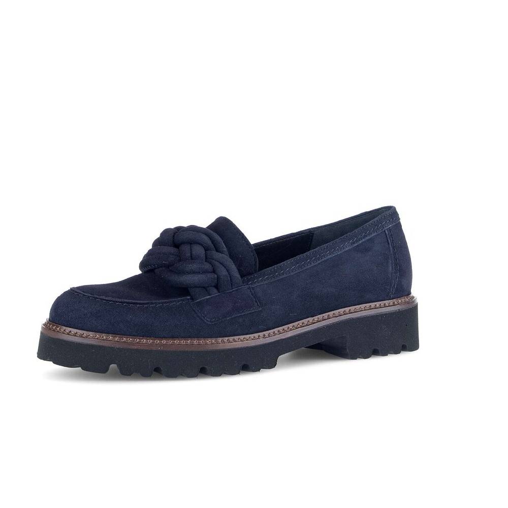 Pius Gabor Loafer blau Heißer Verkauf