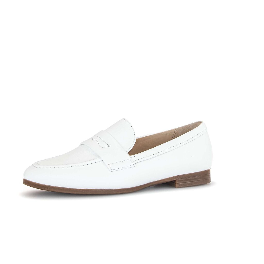 Pius Gabor Slipper weiß Letzte 3 Tage