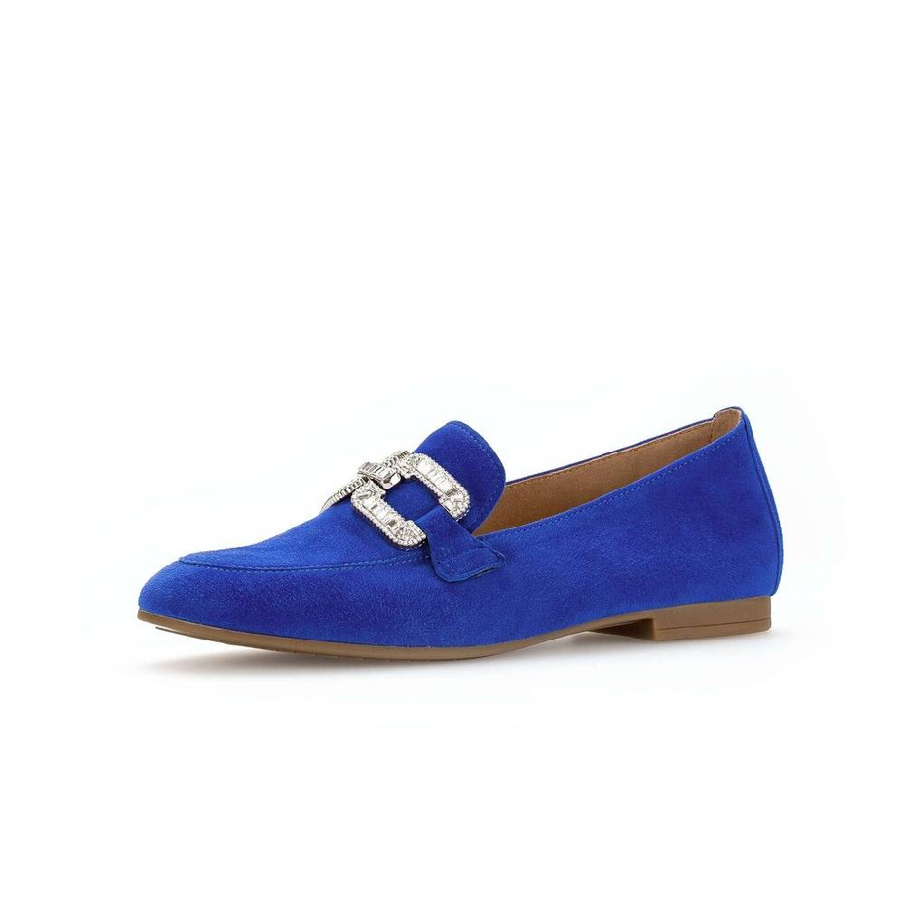 Pius Gabor Slipper blau Nur für heute