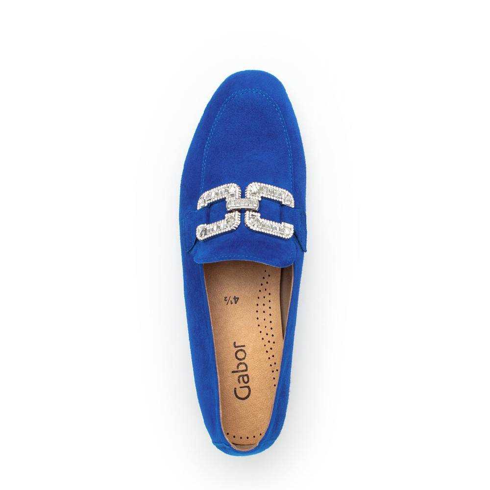 Pius Gabor Slipper blau Nur für heute