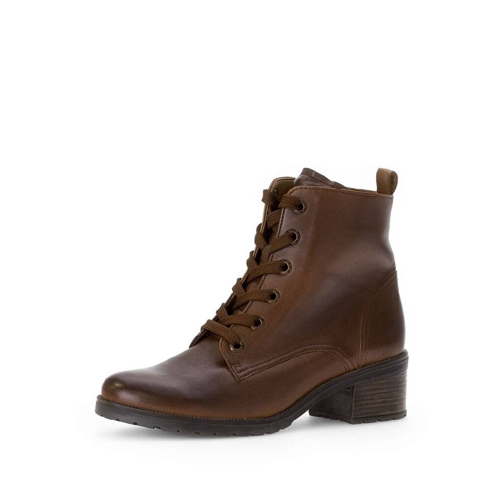 Pius Gabor Schnürstiefelette braun Kostenloser Versand international