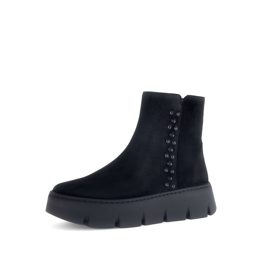 Pius Gabor Plateau Stiefelette schwarz Auslauf