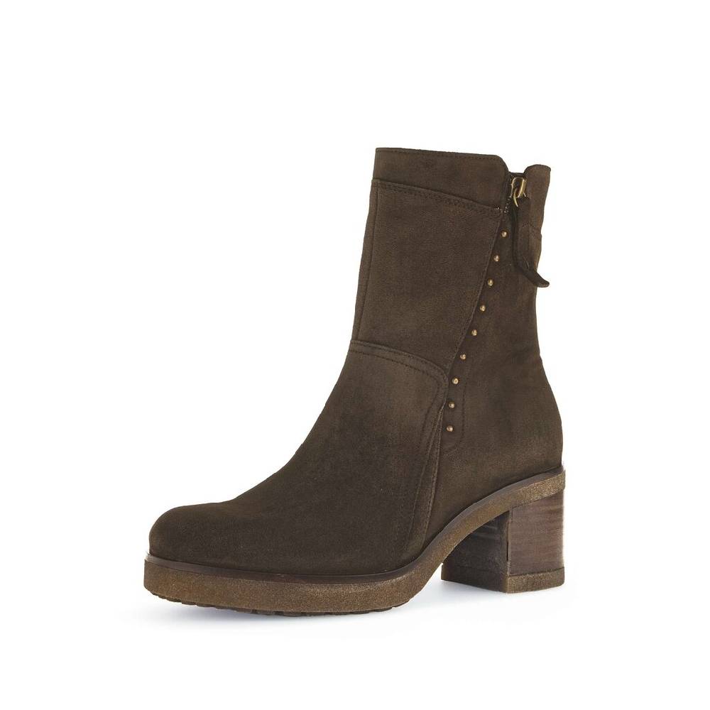 Pius Gabor Plateau Stiefelette braun Schlussverkauf