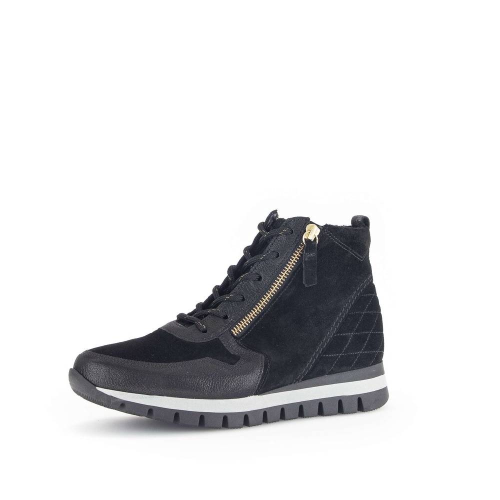 Pius Gabor Sportliche Stiefelette schwarz Fabrikverkauf