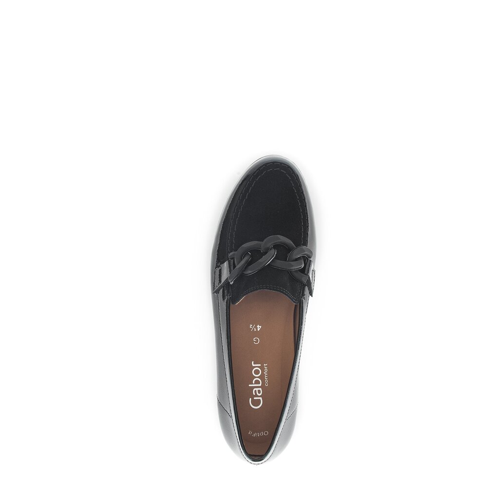 Pius Gabor Slipper schwarz Kostenloser Versand