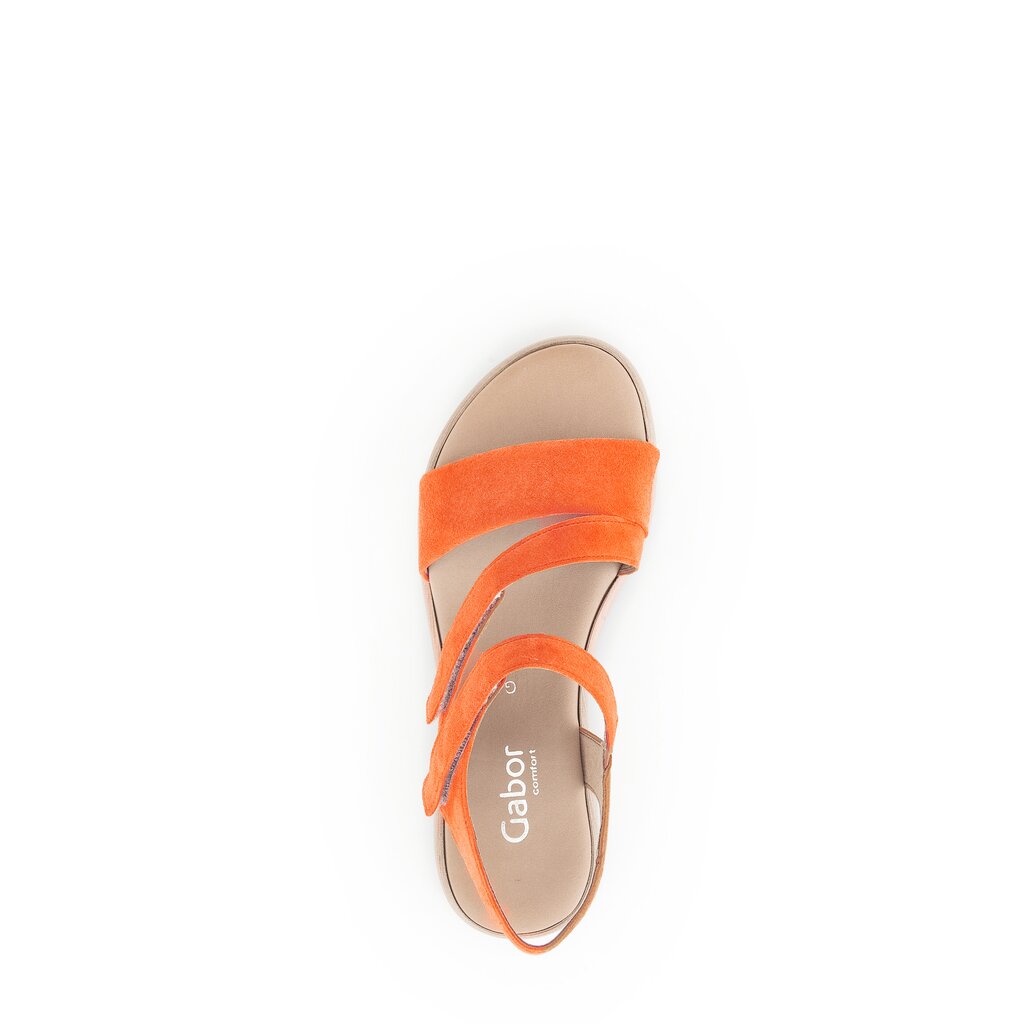 Pius Gabor Riemchensandale orange Rabatt