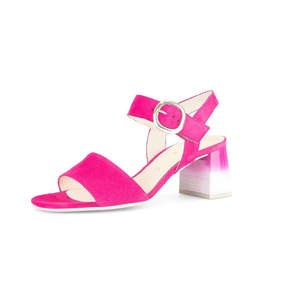 Pius Gabor Riemchensandale pink Günstig kaufen