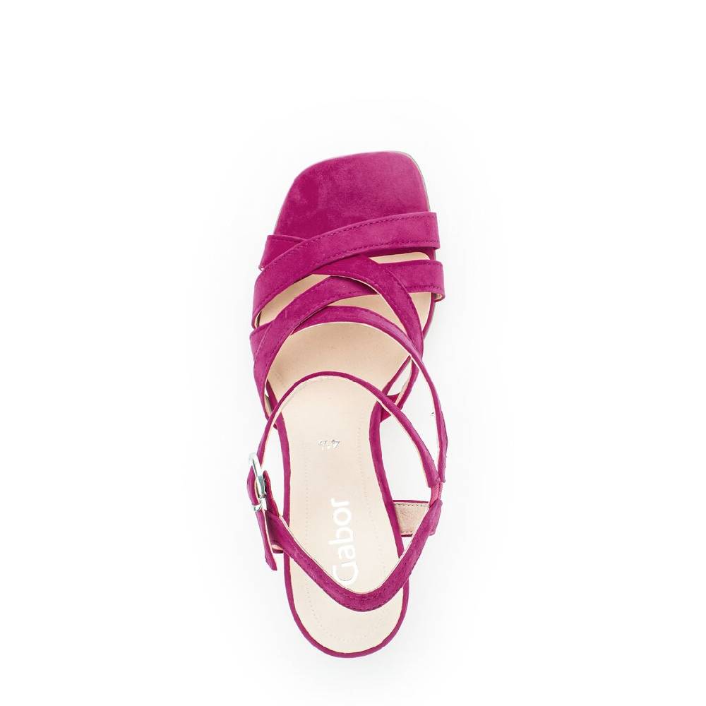 Pius Gabor Riemchensandale pink Versandkostenfrei