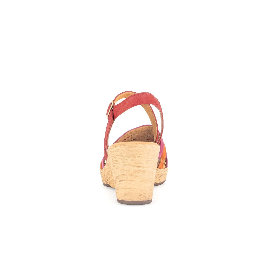 Pius Gabor Riemchensandale rot Online Shopping