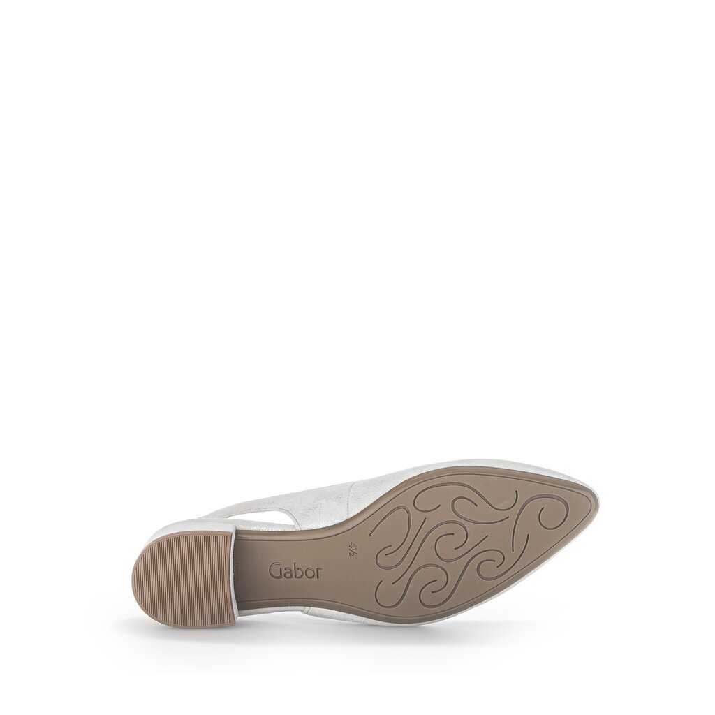 Pius Gabor Slingpumps silber Vatertagsangebot