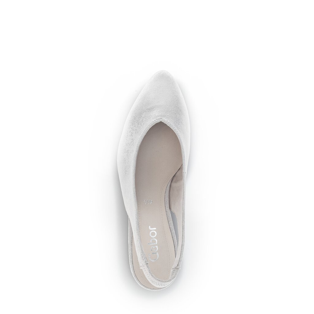 Pius Gabor Slingpumps silber Vatertagsangebot
