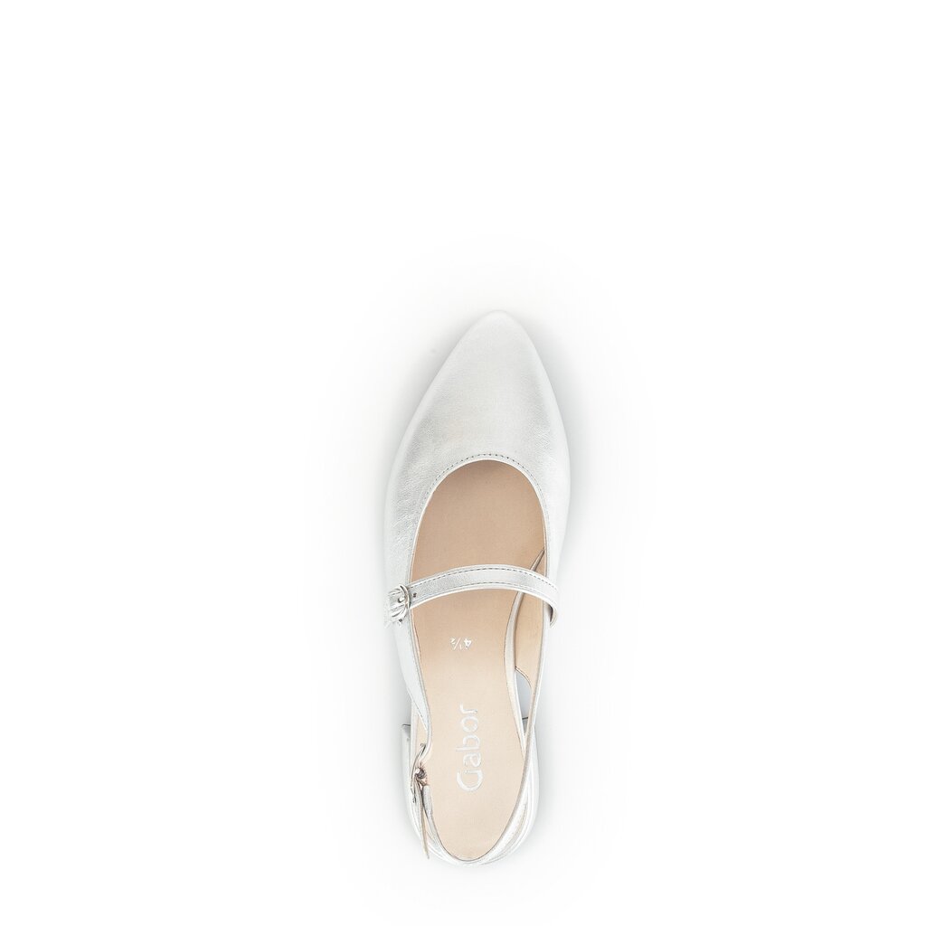 Pius Gabor Slingpumps silber Valentinstagsangebot