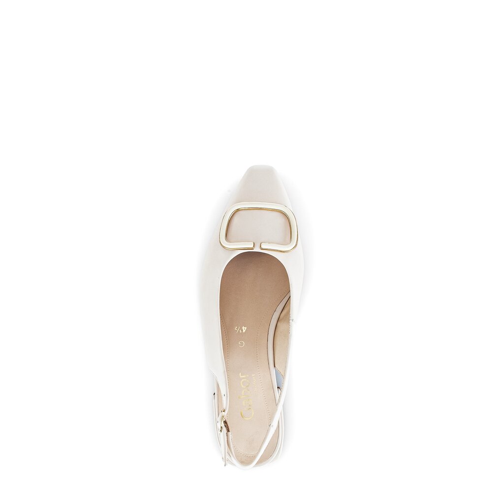 Pius Gabor Slingpumps creme Lagerräumung