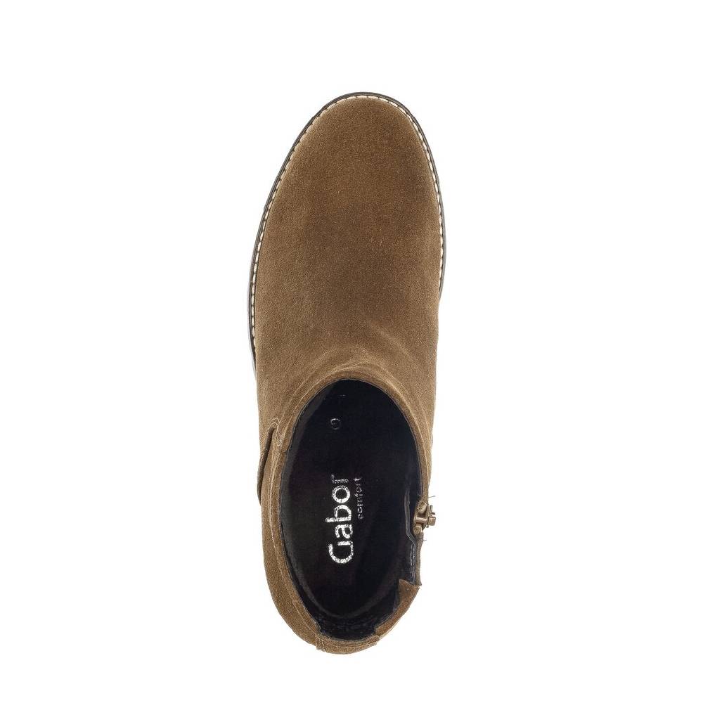 Pius Gabor Plateau Stiefelette braun Große Rabatte