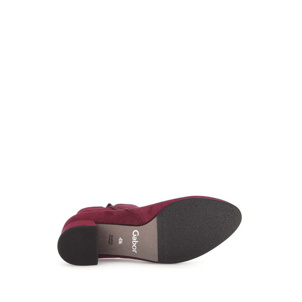 Pius Gabor Elegante Stiefelette rot Tiefpreis