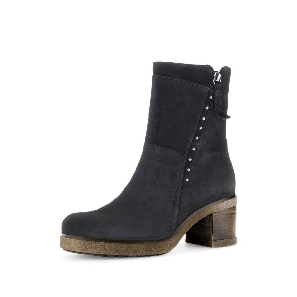 Pius Gabor Plateau Stiefelette schwarz Letzte 3 Tage