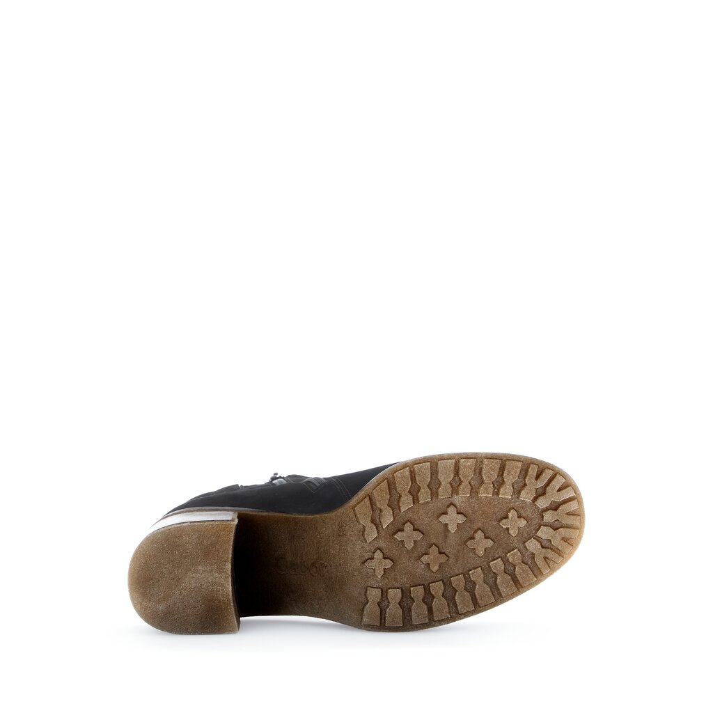 Pius Gabor Plateau Stiefelette schwarz Letzte 3 Tage