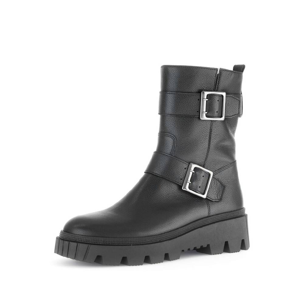 Pius Gabor Biker Boots schwarz Bis zu 55% Rabatt