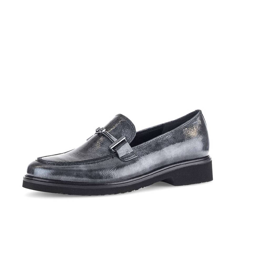 Pius Gabor Slipper grau Sonderangebot