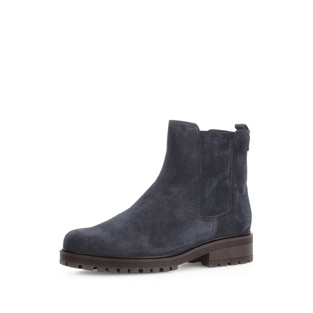 Pius Gabor Chelsea Boot blau Großer Ausverkauf