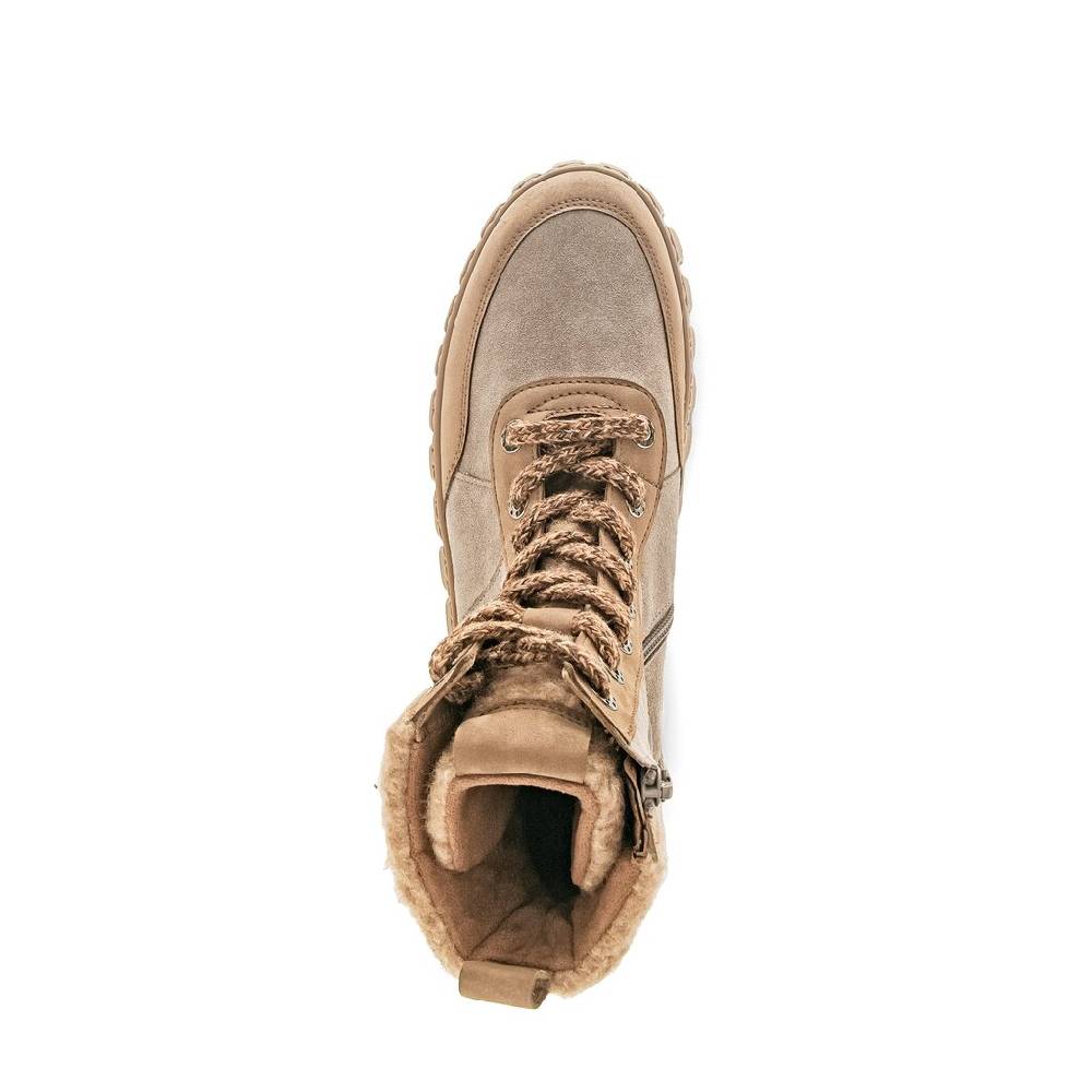Pius Gabor Schnürstiefelette beige Online Shopping