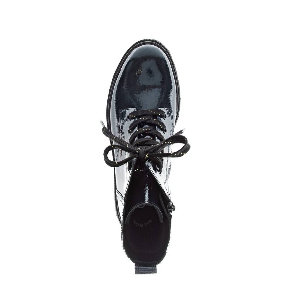 Pius Gabor Biker Boots blau Vatertagsangebot
