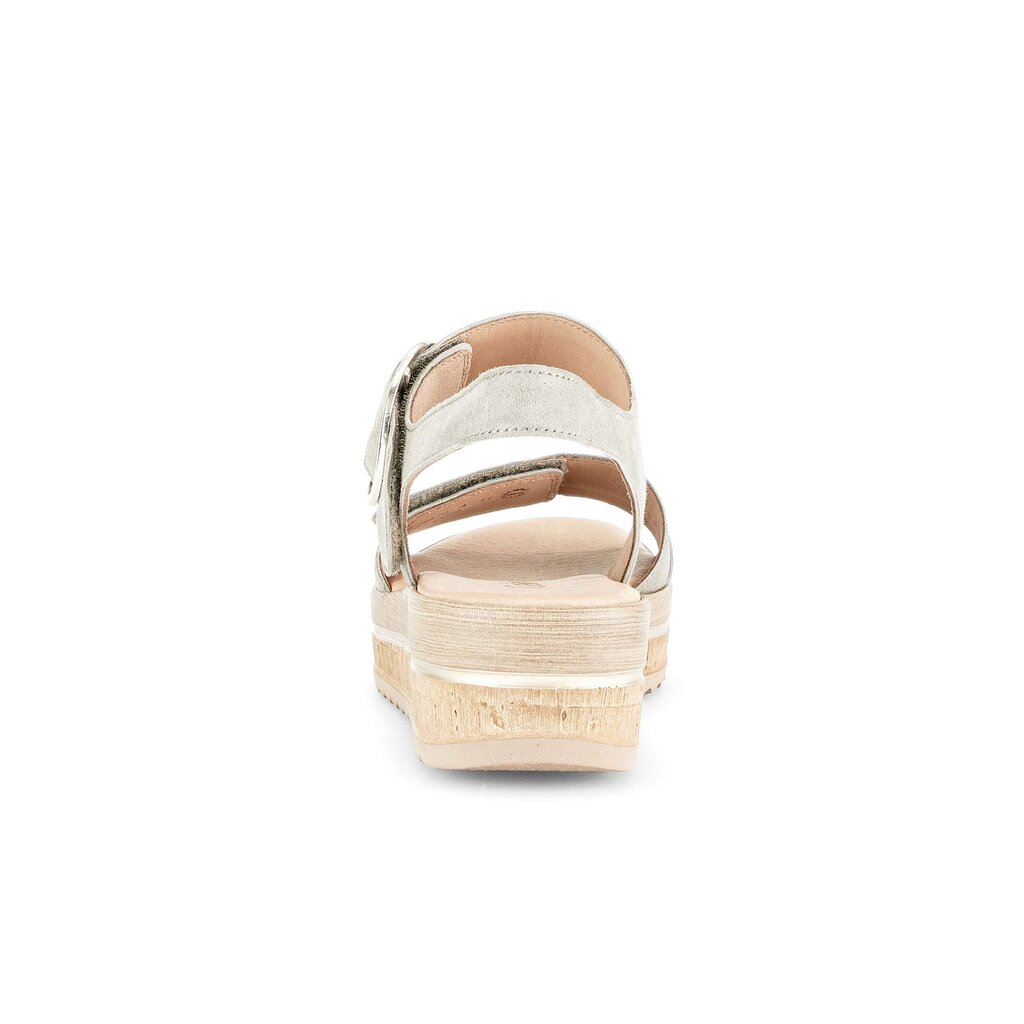 Pius Gabor Plateau Sandale grün Blitzangebot