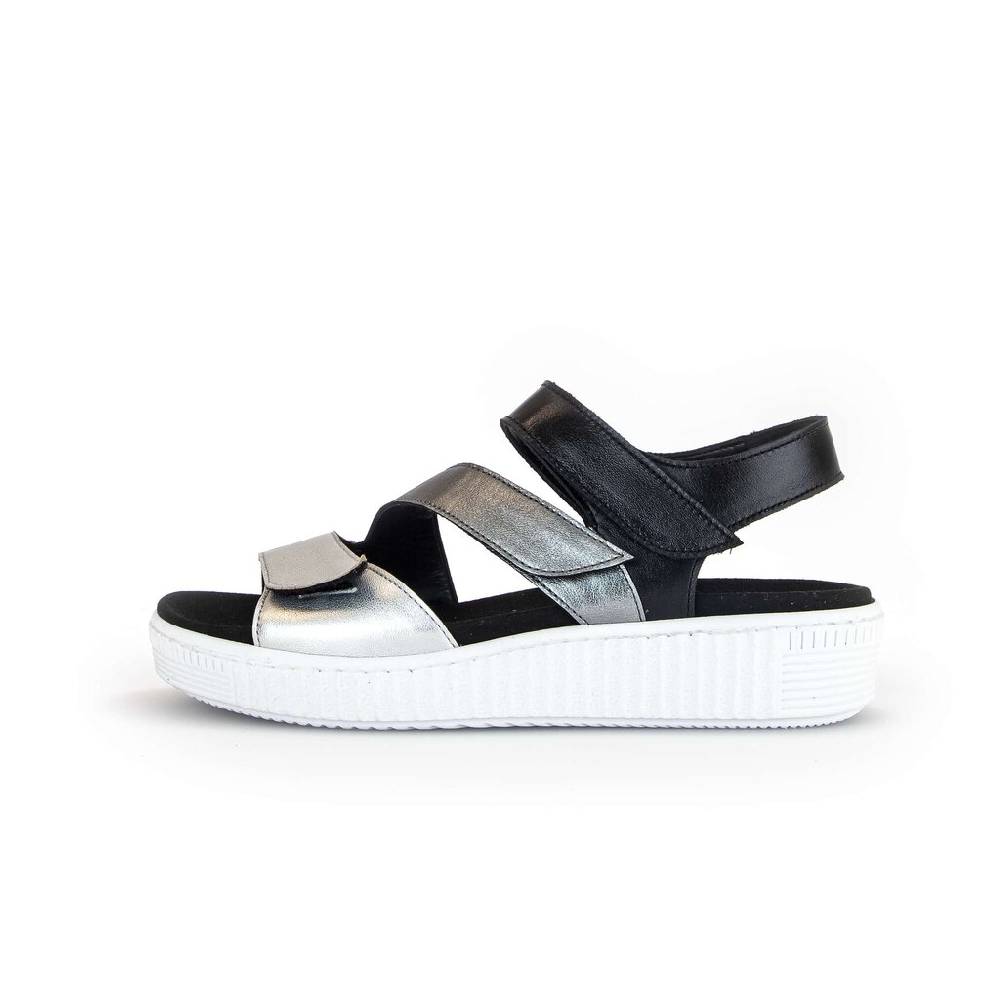 Pius Gabor Plateau Sandale multicolour Große Rabatte