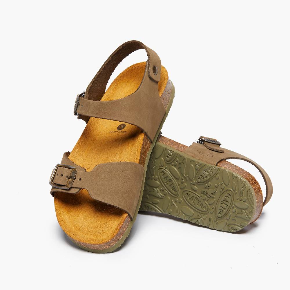 Plakton Andros Khaki Nobuck Schlussverkauf