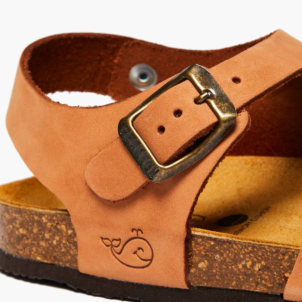 Plakton Andros Cognac Nobuck Günstiger Verkauf