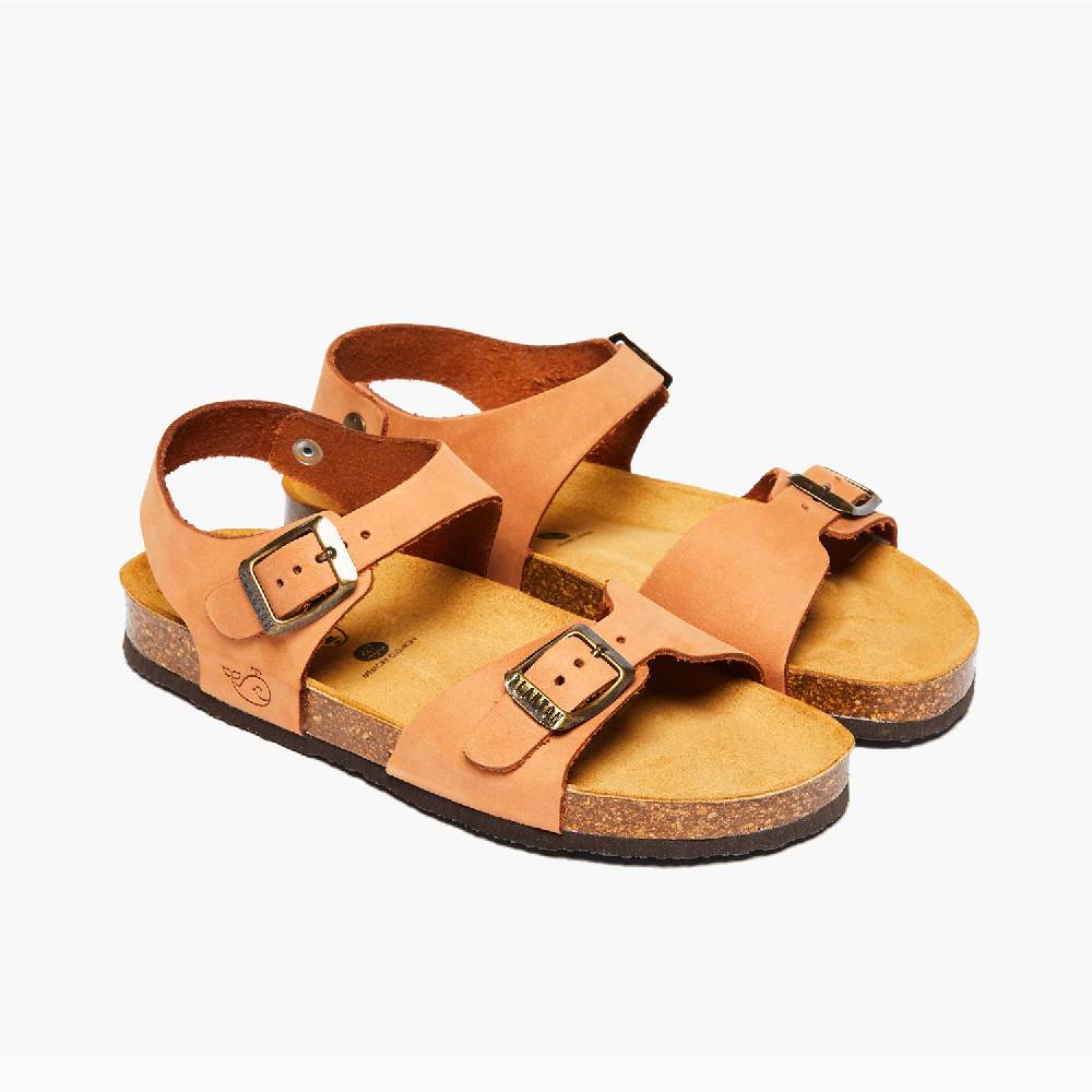 Plakton Andros Cognac Nobuck Günstiger Verkauf