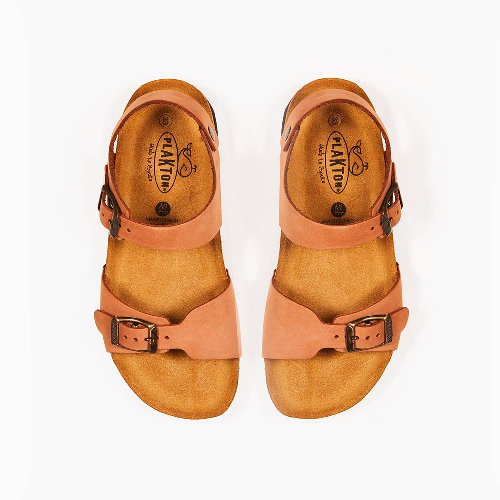 Plakton Andros Cognac Nobuck Günstiger Verkauf