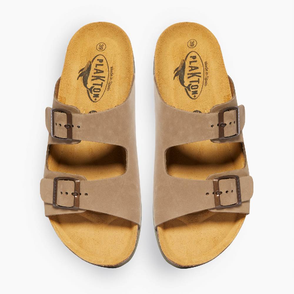 Plakton Formentera Beige-Khaki Nobuck Outlet