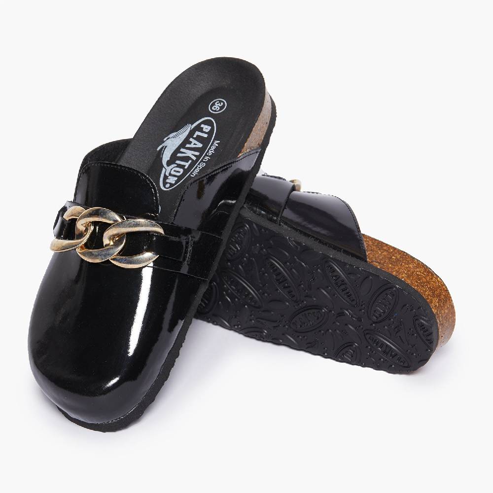 Plakton Brise Black Charol Schlussverkauf