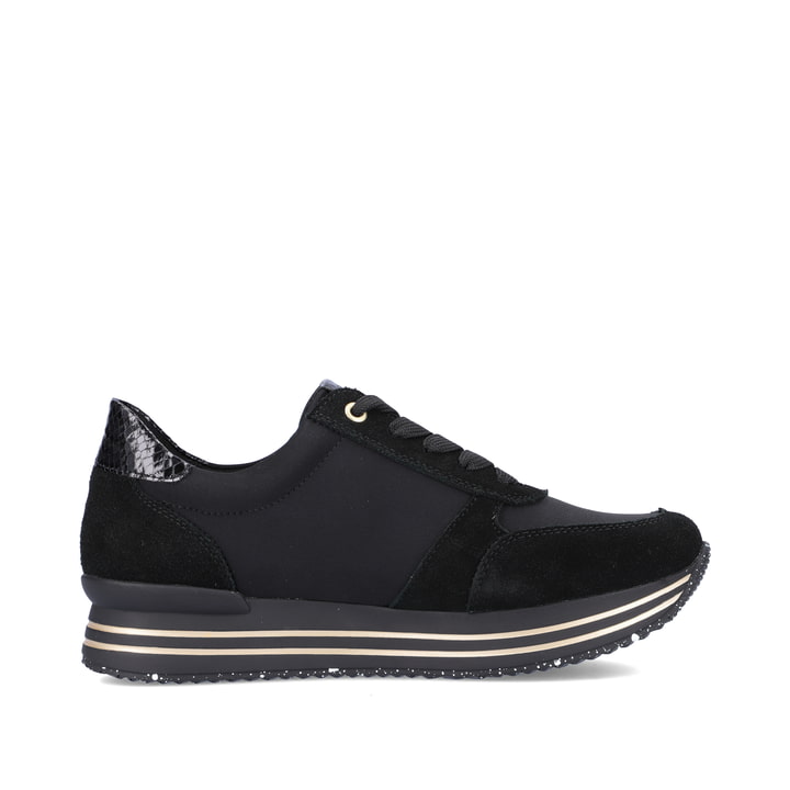 ﻿Remonte Artikelnummer D1316-01 remonte Damen Sneaker mitternachtsschwarz Auslauf