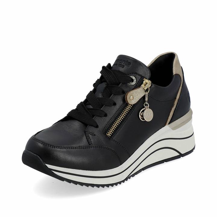 Remonte Artikelnummer D0T03-01 remonte Damen Sneaker mitternachtsschwarz Fabrikverkauf
