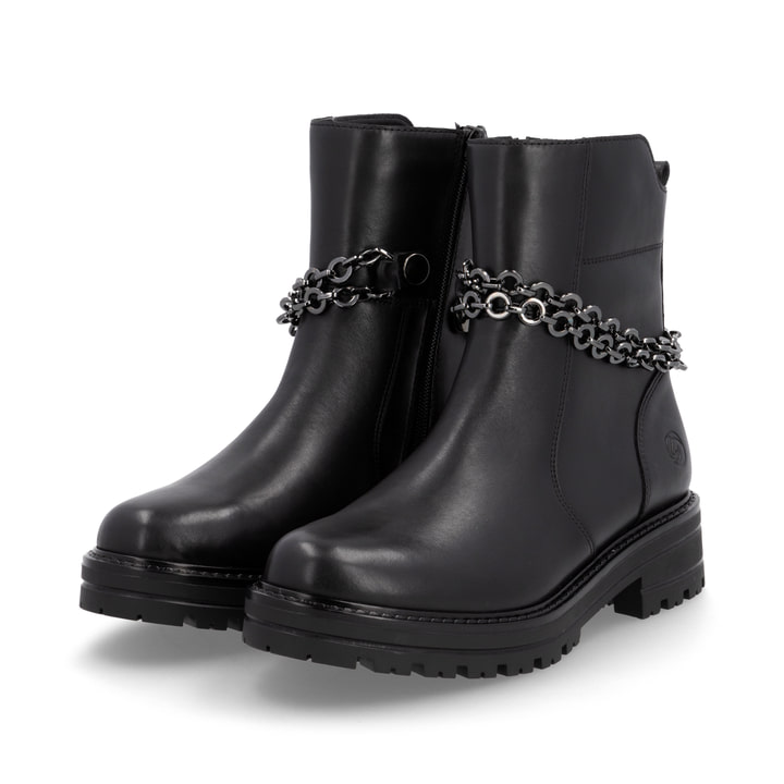 Remonte Artikelnummer D2285-00 remonte Damen Biker Boots nachtschwarz Outlet