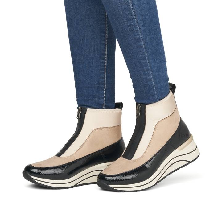 Remonte Artikelnummer D0T71-60 remonte Damen Kurzstiefel sandbeige Schlussverkauf