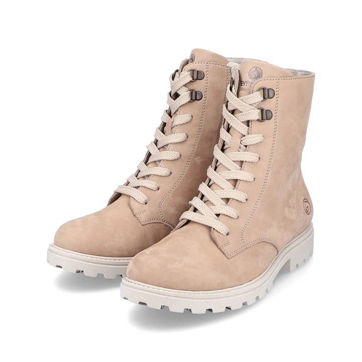 Remonte Artikelnummer D8479-21 remonte Damen Schnürstiefel sandbeige