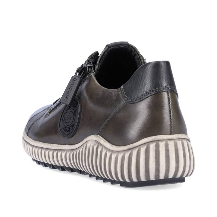 Remonte Artikelnummer R8201-52 remonte Damen Schnürschuhe grüngrau Fabrikverkauf