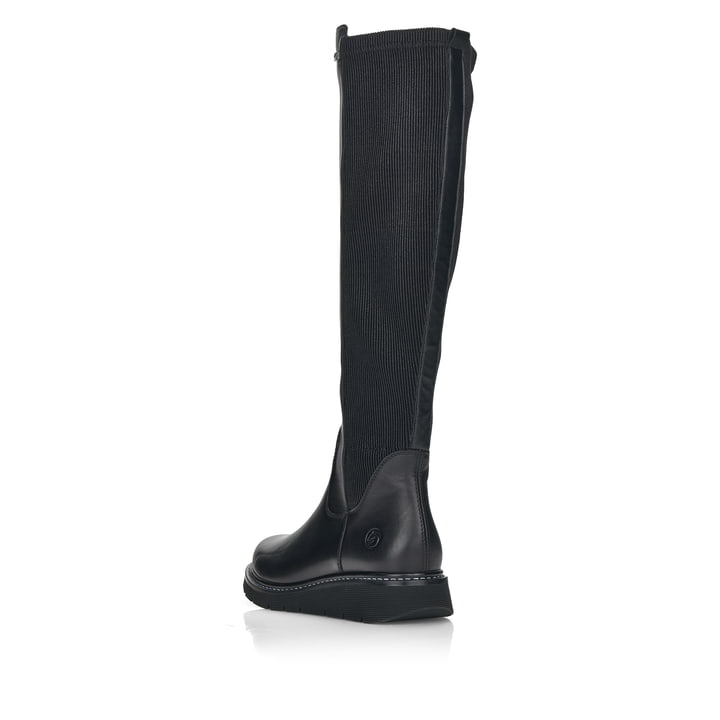 Remonte Artikelnummer D3975-01 remonte Damen Hochschaftstiefel tiefschwarz Outlet