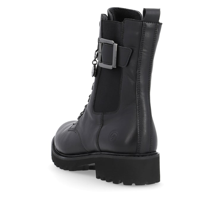 Remonte Artikelnummer D8668-00 remonte Damen Schnürstiefel urbanschwarz Fabrikverkauf