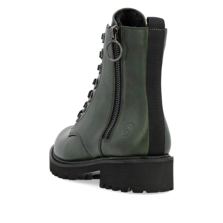 Remonte Artikelnummer D8671-55 remonte Damen Schnürstiefel waldgrün Auslauf