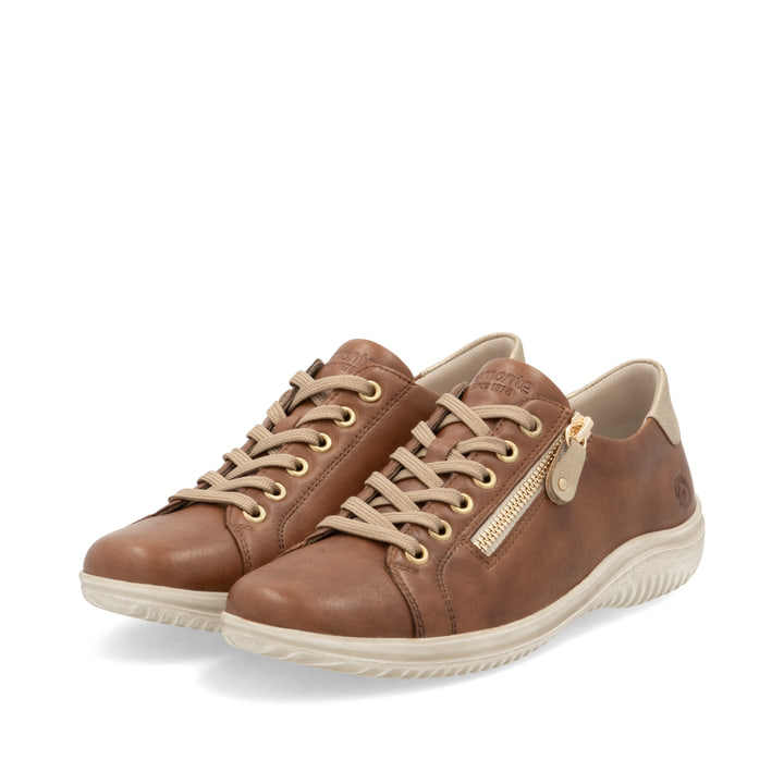 Remonte Artikelnummer D1E03-24 remonte Damen Schnürschuhe holzbraun