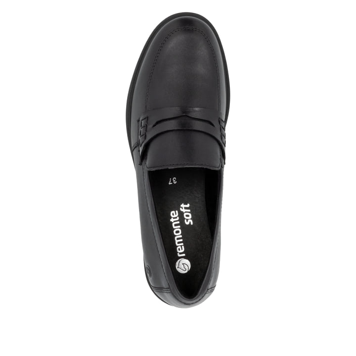 Remonte Artikelnummer D1U01-01 remonte Damen Loafers mattschwarz im Angebot