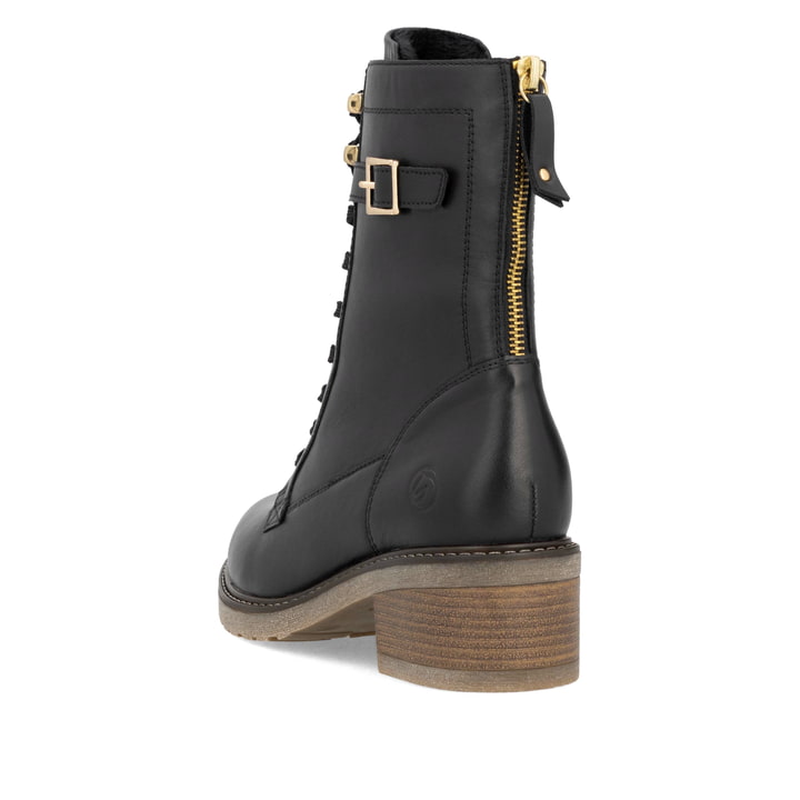 Remonte Artikelnummer D1A78-00 remonte Damen Biker Boots nachtschwarz Blitzverkäufe