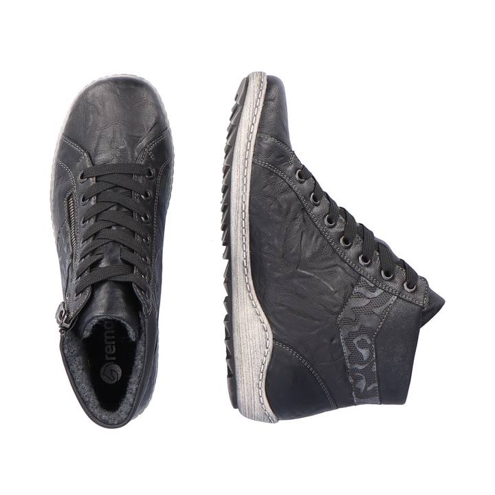 Remonte Artikelnummer R1484-02 remonte Damen Schnürschuhe graphitschwarz Blitzverkäufe