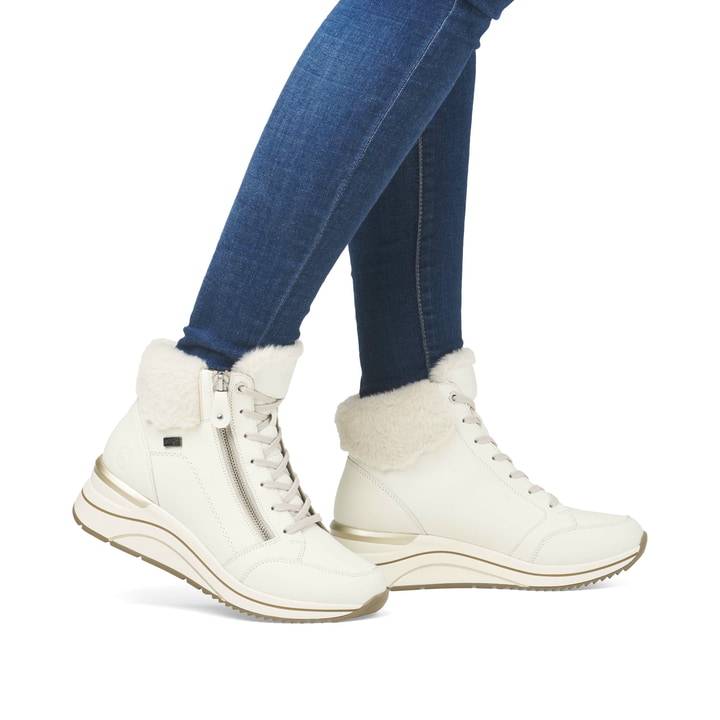 Remonte Artikelnummer D0T77-80 remonte Damen Schnürstiefel schneeweiß Hotsell